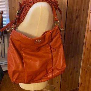 Coach soft leather crossbody or shoulder bag